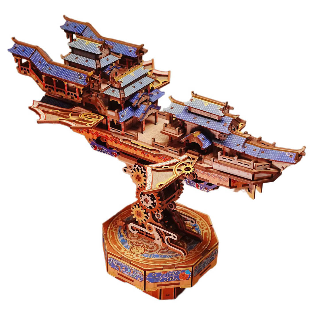 Wind Voyager 3D Wooden Puzzle